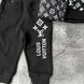 Дитячій костюм трійка з жилетом на дівчинкку в стилі Louis Vuitton 25 Розмір 92 см, 98 см, 104 см, 110 см