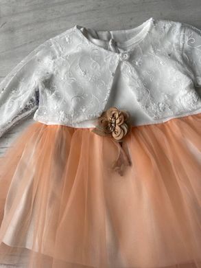 Нарядное детское платье на девочку 267. Размер 74 см, 80 см, 86 см