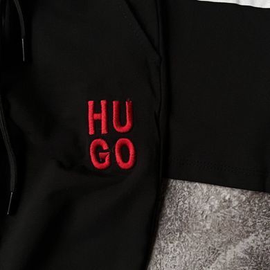 Літній костюм на дівчинку кепкою в стилі HUGO BOSS 7 Розмір 98 см, 104 см, 110 см, 122 см