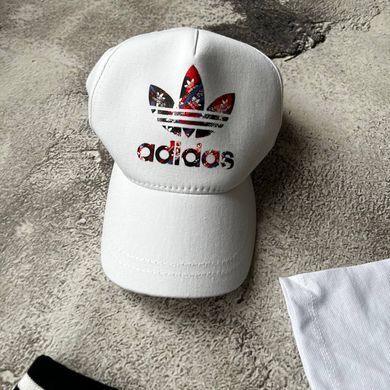Літній костюм з кепкою на хлопчика в стилі adidas Розмір 104 см