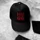 Літній костюм на дівчинку кепкою в стилі HUGO BOSS 7 Розмір 98 см, 104 см, 110 см, 122 см