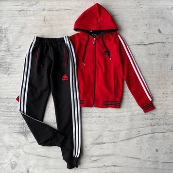 Спортивний костюм на хлопчика в стилі adidas 4 Розмір 164 см