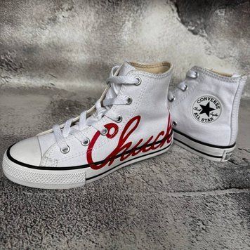 Дитячі високі кеди на дівчинку та хлопчика Converse ОРИГІНАЛ 10 Розмір 30 р