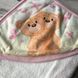 Детское полотенце уголок с мочалкой на руку для мальчика и девочки 6