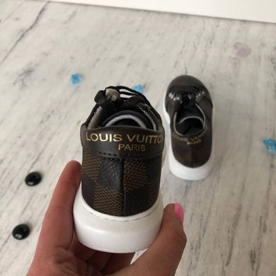 Кроссовки для мальчика и девочки в стиле Louis Vuitton Размер 28