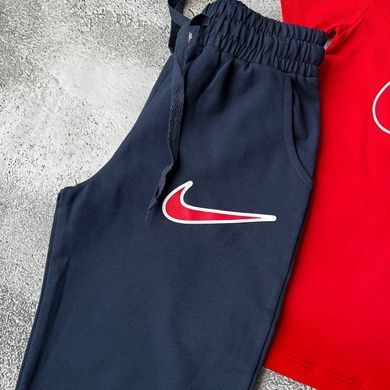 Летний костюм для мальчика в стиле Nike 7. Размер 134 см, 176 см