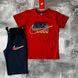Летний костюм для мальчика в стиле Nike 7. Размер 134 см, 176 см