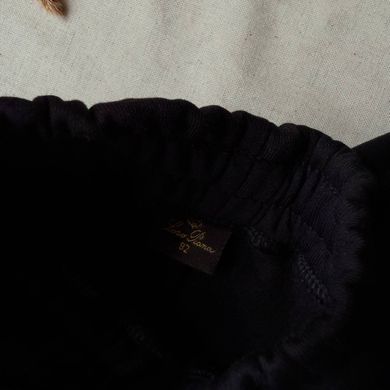 Детский спортивный костюм из трехнитки с начесом, черный, 92 см &mdash; кофта на молнии и штаны