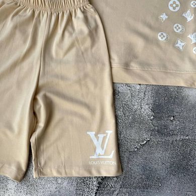 Літній костюм на хлопчика з рюкзаком в стилі Louis Vuitton 2 Розмір 122 см, 128 см, 134 см, 140 см&nbsp;