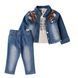 Джинсовий костюм для дівчинки 👖💙 Розмір 92 см