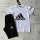 Літній костюм в стиле Adidas на хлопчика 26. Розмір 176 см