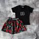 Літній костюм на дівчинку в стилі Dolce Gabbana 2 Розмір  116 см