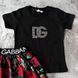 Літній костюм на дівчинку в стилі Dolce Gabbana 2 Розмір  116 см