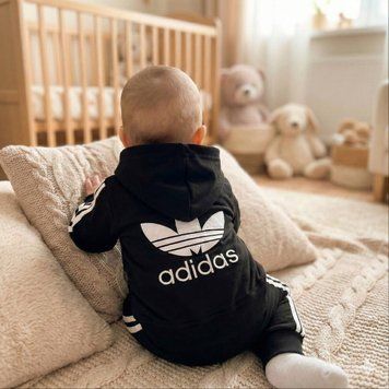 Детский костюм для мальчика в стиле adidas 3 Размер 68 см, 74 см, 80 см
