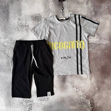 Летний костюм для мальчика 👕☀️ Турция | 100% хлопок | Размер 116 см, 122 см, 128 см
