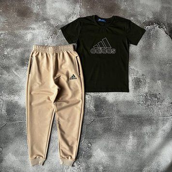 Летний костюм для мальчика в стиле Adidas 63 Размер 116 см, 128 см, 152 см, 176 см