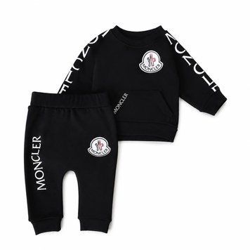 Костюм на дівчинку в стилі MONCLER Розмір 68 см, 74 см, 80 см чорний