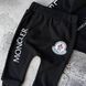 Костюм на дівчинку в стилі MONCLER Розмір 68 см, 74 см, 80 см чорний