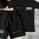 Літній костюм на хлопчика з кепкою в стилі Audi  Розмір 86 см, 98 см, 122 см, 134 см, 146 см