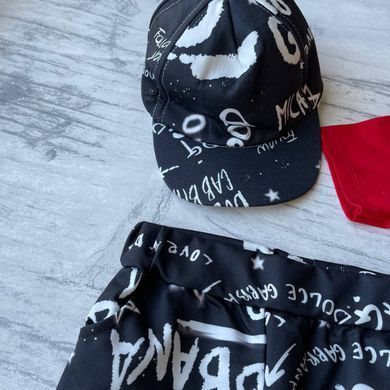 Літній костюм на дівчинку в стилі Dolce & Gabbana 559. Розмір 104 см