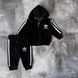 Детский костюм для девочки в стиле adidas 3 Размер 68 см, 74 см, 80 см