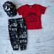 Літній костюм на дівчинку в стилі Dolce & Gabbana 559. Розмір 104 см