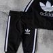 Детский костюм для девочки в стиле adidas 3 Размер 68 см, 74 см, 80 см