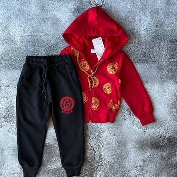 Костюм на хлопчика в стилі Versace 630 Размер 98 см, 122 см