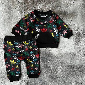 Костюм для девочки в стиле Adidas Размер 62 см