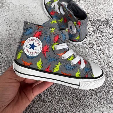 Дитячі високі кеди на хлопчика Converse ОРИГІНАЛ 25 Розмір 22 р