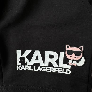 Летний костюм для девочки в стиле Karl Lagerfeld 13 Размер 116 см