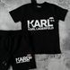 Летний костюм для девочки в стиле Karl Lagerfeld 13 Размер 116 см