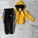 Теплый детский костюм для мальчика с начесом Adidas Размер 158 см, 164 см
