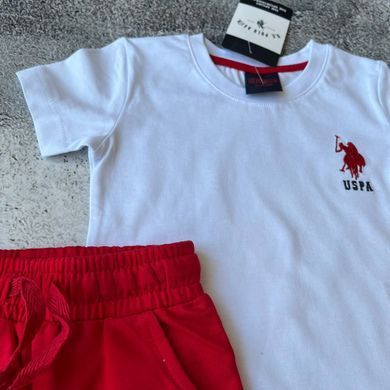 Летний костюм для мальчика в стиле Polo 29. Размер 80 см, 98 см