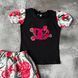 Літній костюм на дівчинку в стилі Dolce & Gabbana 13 Розмір 92 см, 110 см, 140 см, 152 см