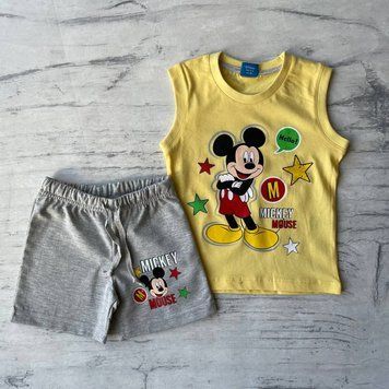 Літній костюм на хлопчика Міккі&nbsp;2 Розмір 98 см, 110 см, &nbsp;116 см, 128 см