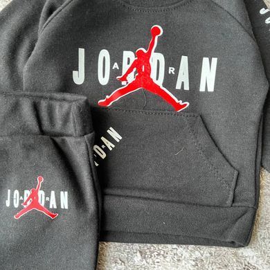 Дитячий костюм на хлопчика в стилі Air Jordan от Nike  14 Розмір 80 см Чорний