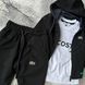 Спортивний костюм для хлопчика, чорний, двонитка &mdash; розмір 98 см