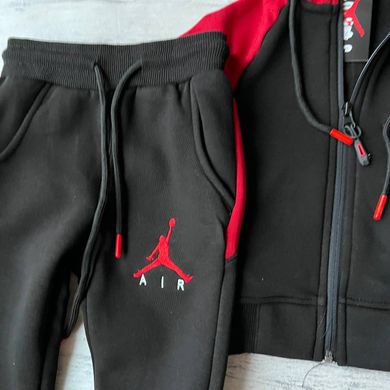 Теплий спортий костюм на хлопчика в стилі Air Jordan от Nike 702 Розмір  110 см, 122 см
