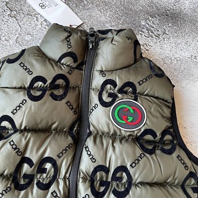 Дитячий жилет на хлопчика в стилі Gucci 15. Размер  128 см,   152 см