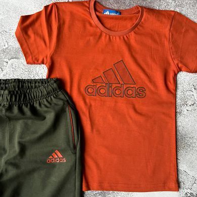 Літній костюм на хлопчика в стилі Adidas 64 Розмір 116 см, 128 см, 140 см, 152 см, 164 см, 176 см