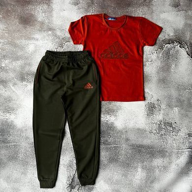 Літній костюм на хлопчика в стилі Adidas 64 Розмір 116 см, 128 см, 140 см, 152 см, 164 см, 176 см