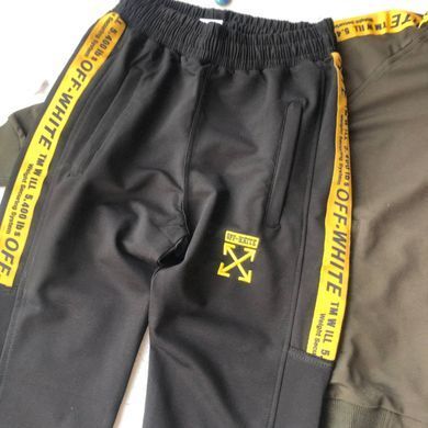Спортивный костюм для мальчика в стиле Off-white 3 Размер 128 см, 140 см, 164 см, 176 см, 182 см
