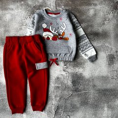 Теплий новорічний костюм на хлопчика 94. Розмір 92 см, 98 см, 104 см, 110 см