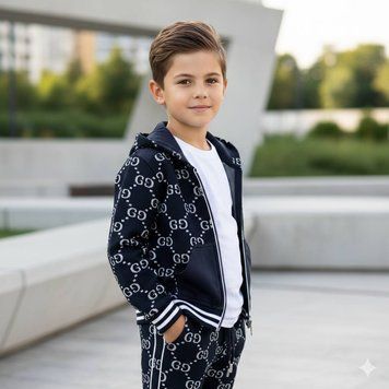 Дитячий костюм для хлопчика 👦 темно-синій Розмір 80 см, 86 см, 98 см, 110 см, 122 см, 152 см