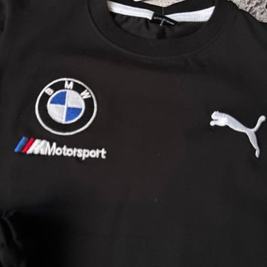 Літній костюм на хлопчика з кепкою та чорною футболкою BMW 2 Розмір 98 см, 104 см, 110 см