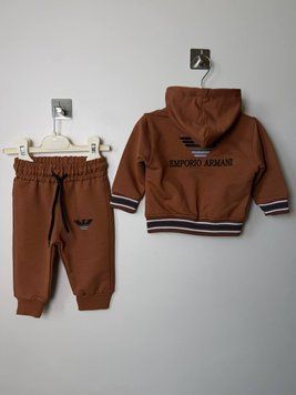 Дитячий костюм на дівчинку в стилі Emporio Armani Розмір 68 см, 80 см, 86 см