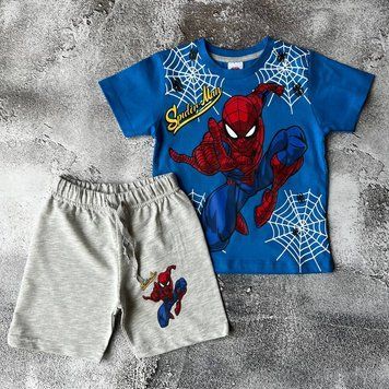 Літній костюм на хлопчика в стилі Spider-Man 4. Розмір 104 см