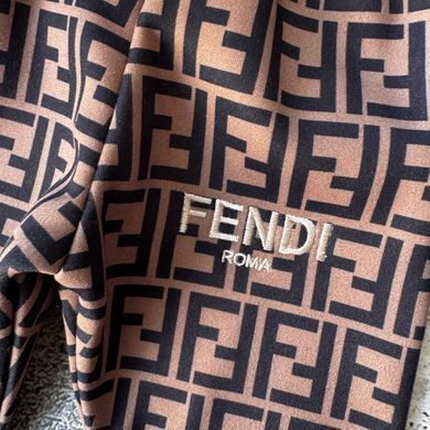 copy_Теплий дитячий костюм на дівчинку в стилі Fendi Розмір 80 см, 86 см