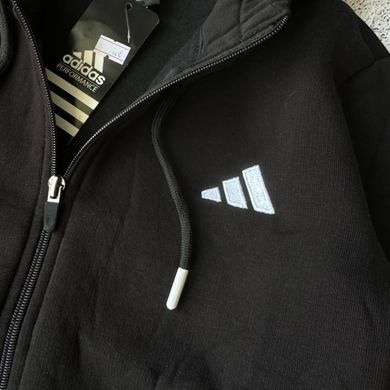 Теплий спортивний костюм на хлопчика з начісом в стилі adidas 5 Розмір 140 см, 146 см, 152 см